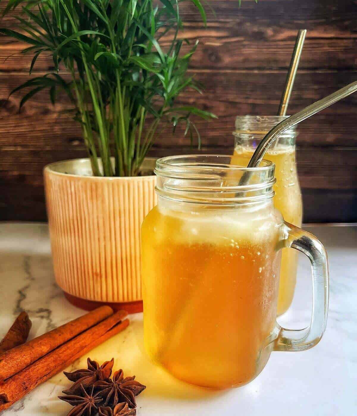Tepache Fermented Pineapple Cold Drink (easy)