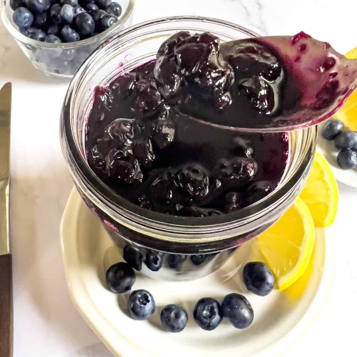 3-ingredient Blueberry Jam