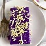 Ube Maja Blanca (Purple Yam Pudding)