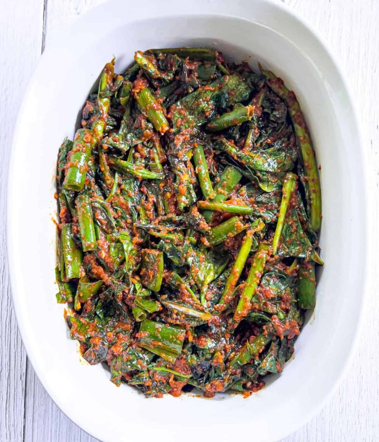 Mustard Greens Kimchi (GatKimchi) Curious Flavors