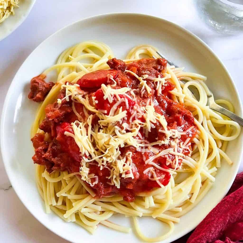 Jollibee Spaghetti Curious Flavors