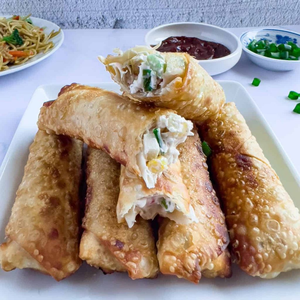 Crab Rangoon Eggroll - Curious Flavors