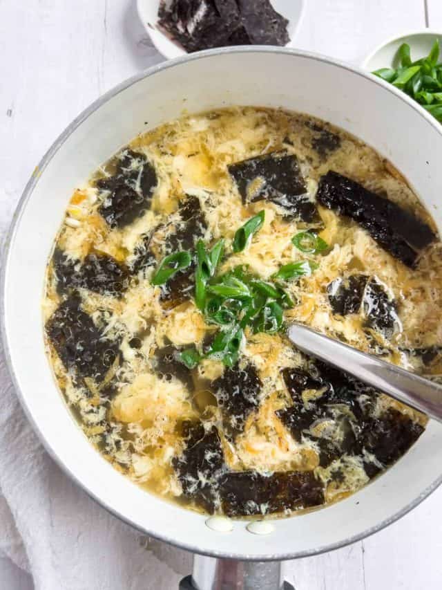 Seaweed Egg Drop Soup Story Curious Flavors
