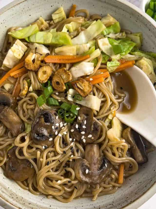 Mushroom Miso Ramen Curious Flavors