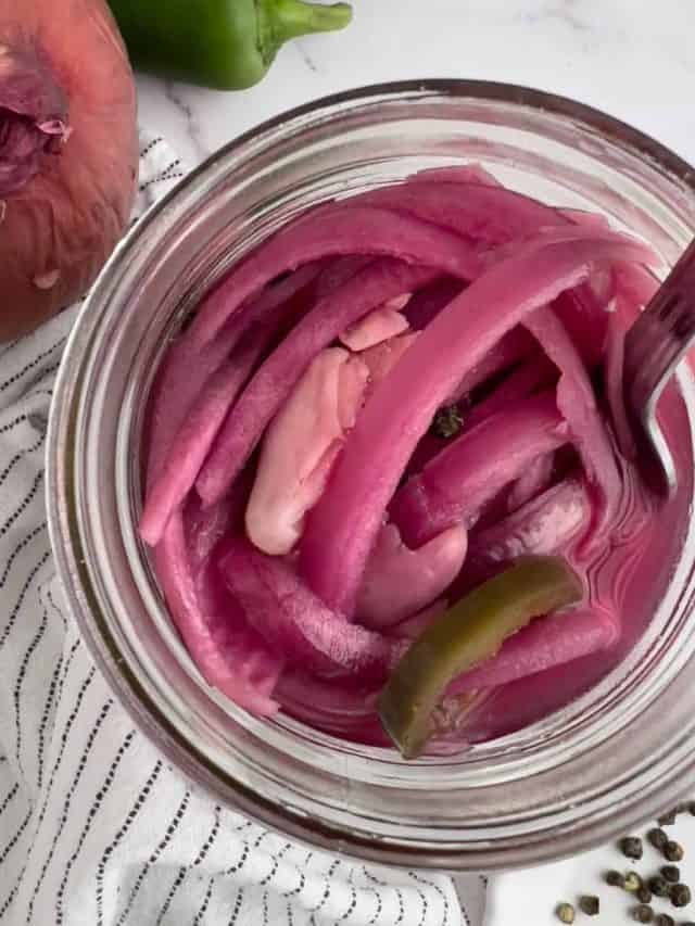 Red Pickled Onion Story Curious Flavors