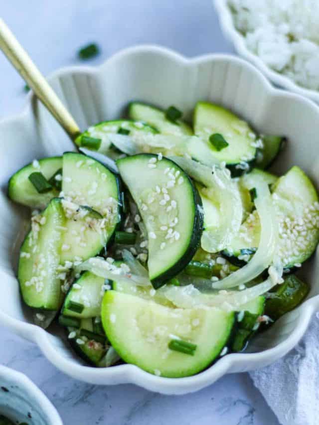 KOREAN ZUCCHINI SIDE DISH STORY Curious Flavors