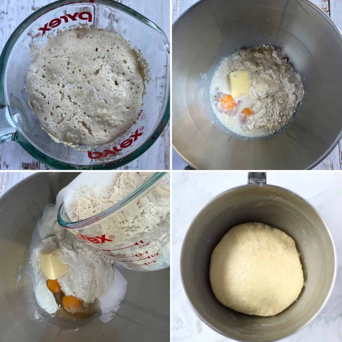 Step-by-step instructions on how to make ensaymada.