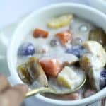 Ginataang bilo-bilo in a bowl.