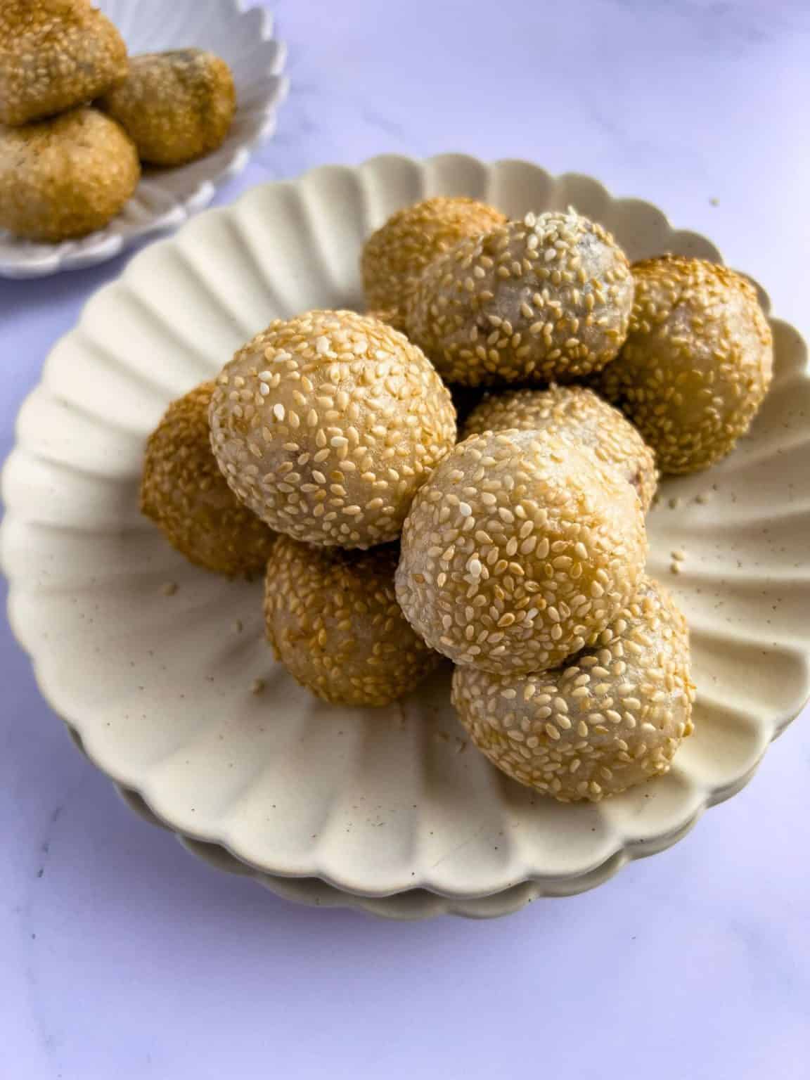 Buchi Plating Ube Buchi - Curious Flavors